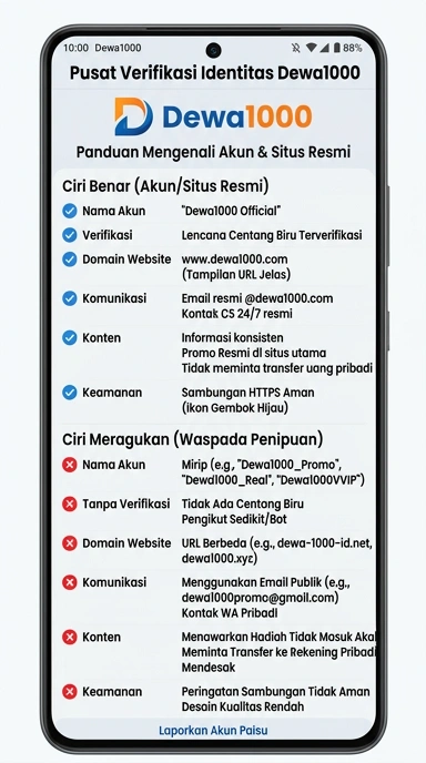 Unduh Aplikasi Resmi dewa1000 untuk Android Indonesia